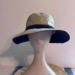 Vintage L.L. Bean Wide Brim Sun Hat Size Medium Coastal Grandmother Granola Girl